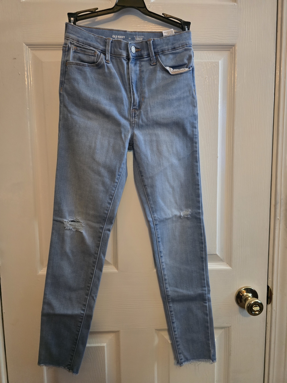 Old Navy Light Blue Girl's Skinny Jeans